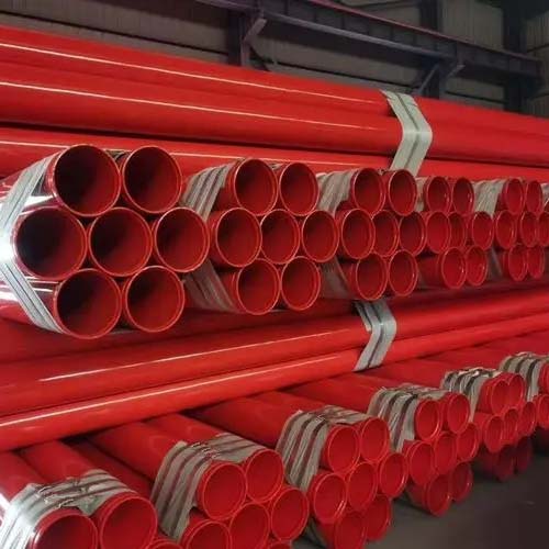 淮北涂塑钢管的摩擦阻力比较小的原因